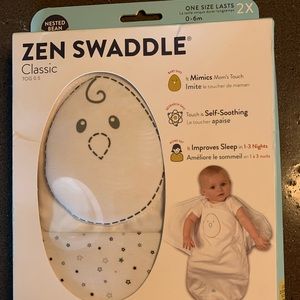 NEW Nested Bean Zen Swaddle Classic